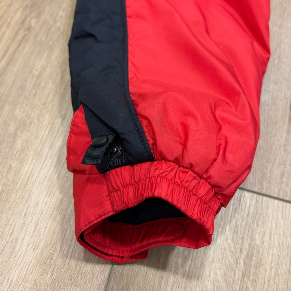 NWT 🌟EMS🌟 VINTAGE MENS HOODED CLIMBING PRIMALOFT JACKET RED/BLACK SZ S - Picture 6 of 13